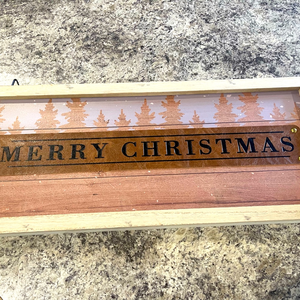 Christmas sign